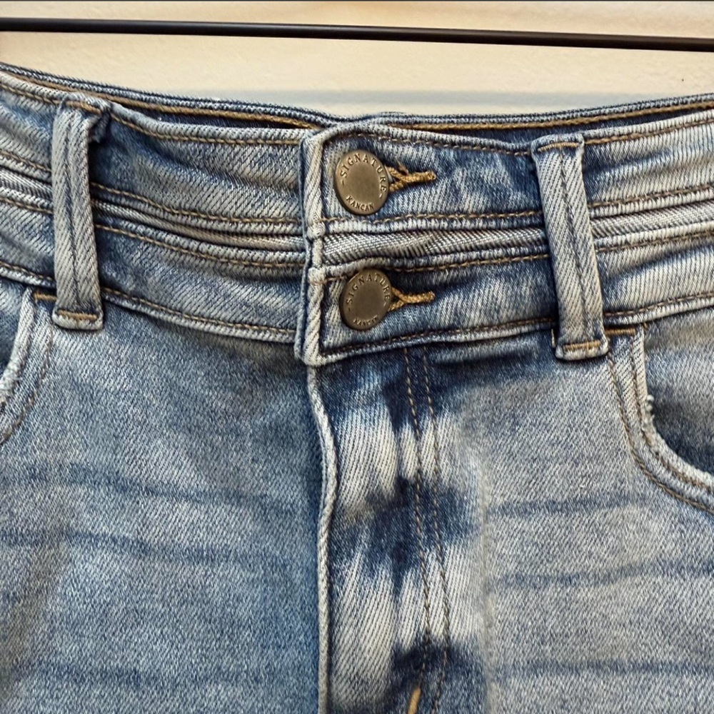 KanCan Light Blue Jean Shorts - Picture 2 of 5